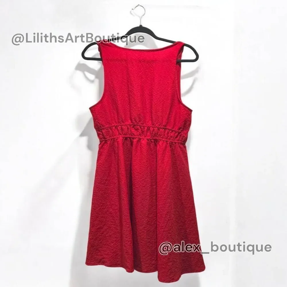 Knot A-line Dress(C047)-Size L for Women - Picture 6 of 11